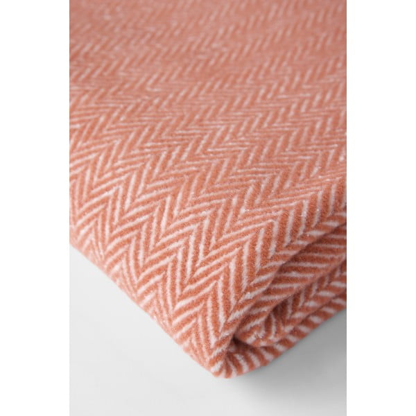 Pokrivač boje terakota s pamukom Euromant Skyline, 140 x 180 cm-image-1