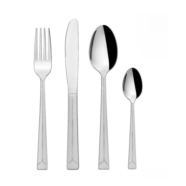 Pribor 24 kom od nehrđajućeg čelika u srebrnoj boji Bright – Orion