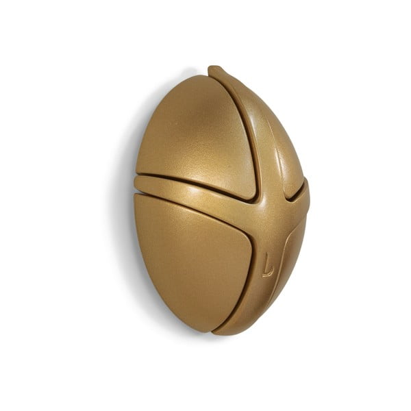 Plastična zidna kuka u zlatnoj boji Tick – Spinder Design