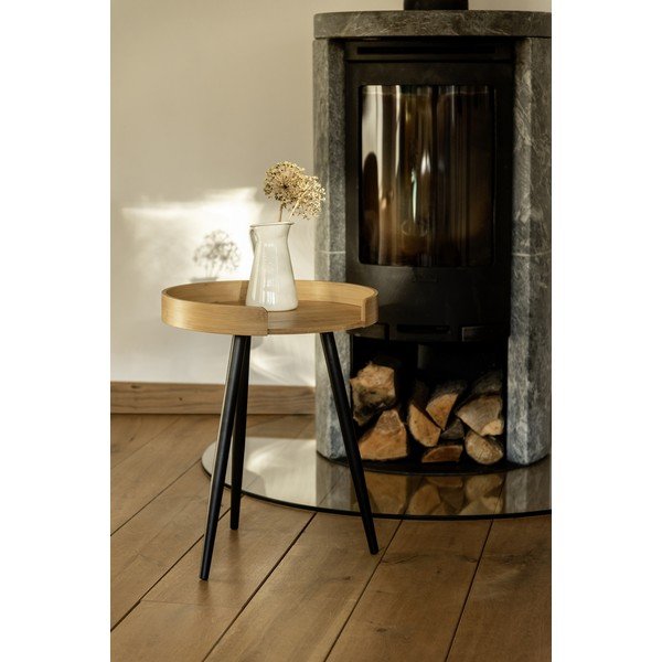 Okrugli stolić od bambusa ø 40 cm Loft - Wenko-image-4