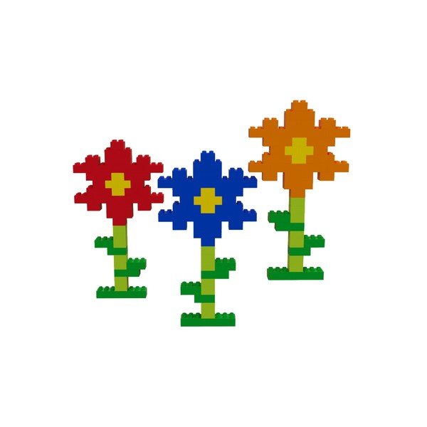 Set građevnih blokova za igru Hubelino Rainbow ball, 120 kom-image-2