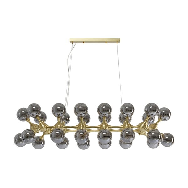 Siva/u zlatnoj boji viseća svjetiljka ø 12 cm Atomic – Kare Design
