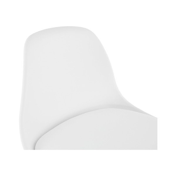 Bijela barska stolica Kokoon Anau, visina sjedenja 74 cm-image-1