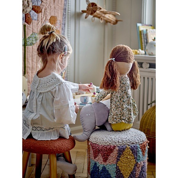 Dječji tabure od bouclé tkanine Miaki – Bloomingville Mini-image-4