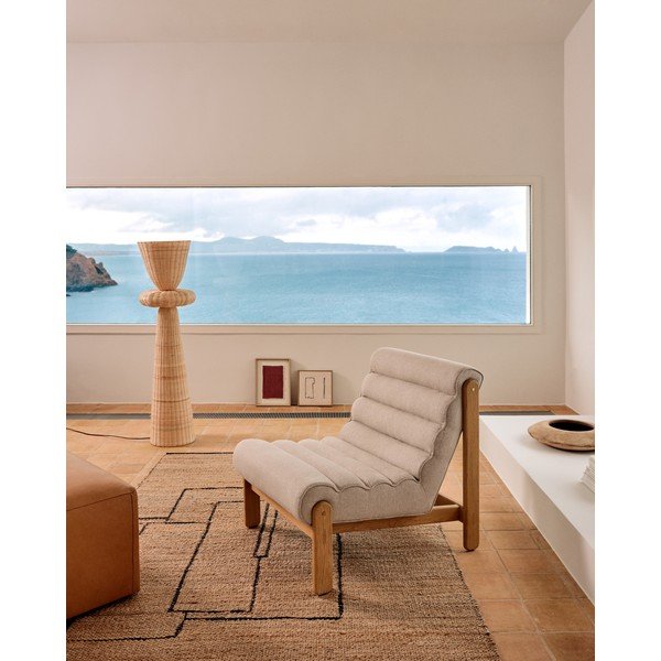 Bež fotelja Magira – Kave Home-image-1