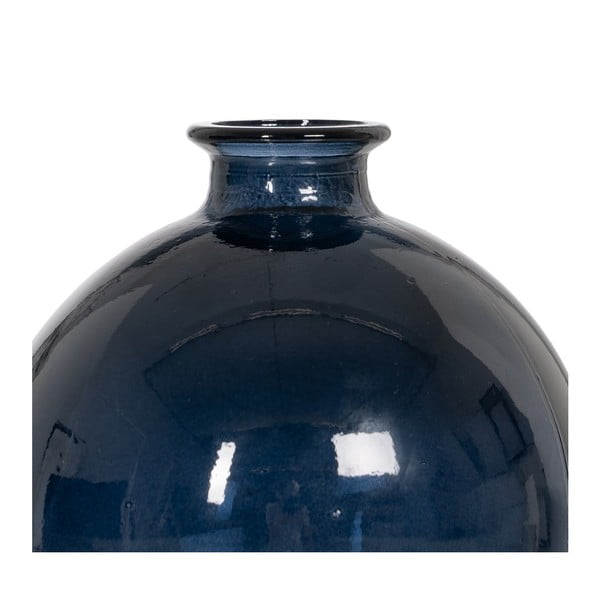 Tamno plava ručno izrađena vaza (visina 18 cm) – Ixia-image-2