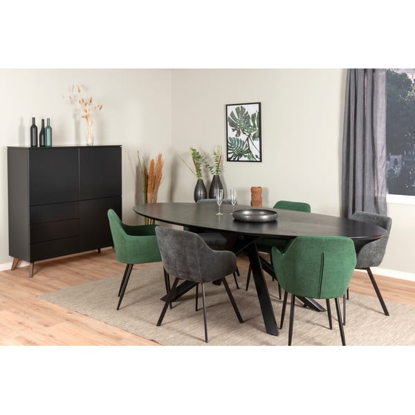 Blagovaonski stol u dekoru jasena 240x120 cm Cox - Tenzo-image-4