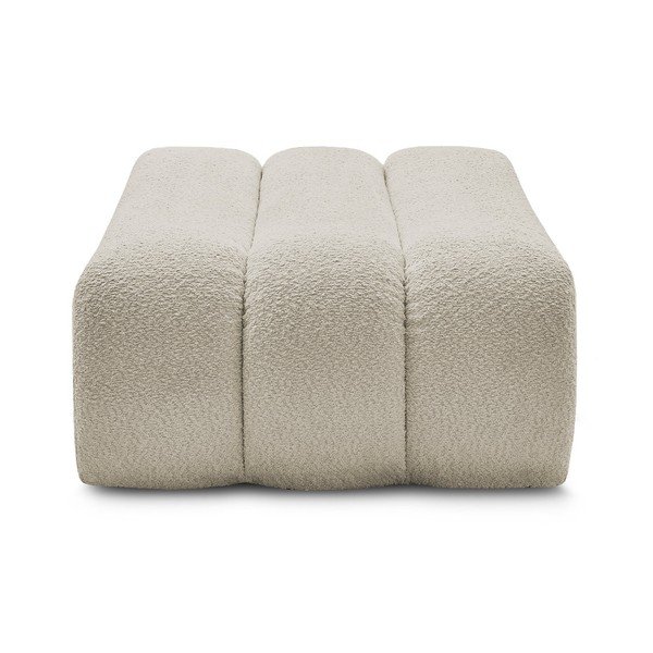 Bež tabure od bouclé tkanine Azra – Bobochic Paris-image-4