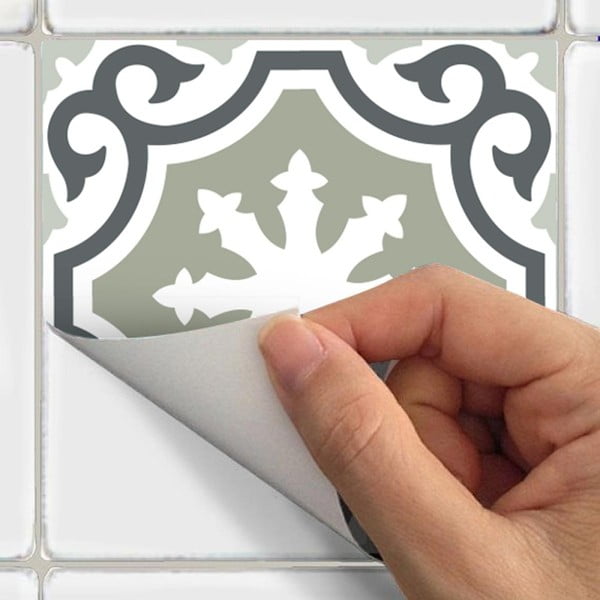 Set od 30 dekorativnih zidnih naljepnica Ambiance Oslo, 10 x 10 cm-image-3