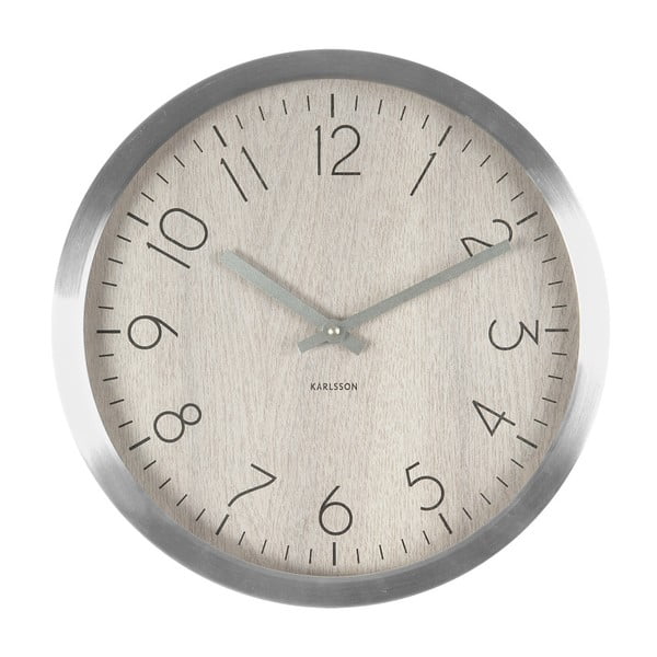Bijeli sat Present Time Wood Charm XL