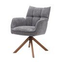 Sive podstavljene blagovaonske stolice u setu 2 kom Marilla – Unique Furniture