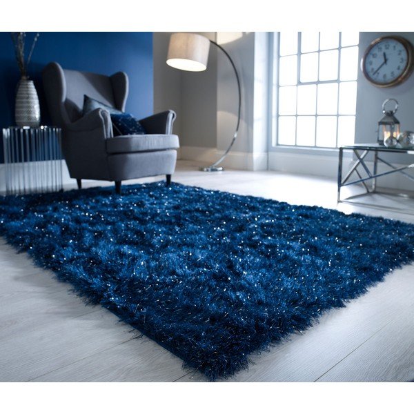Plavi tepih Flair Rugs Dazzle, 60 x 110 cm-image-4