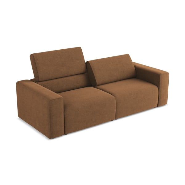 Smeđa sofa 224 cm Kalea – Makamii-image-1