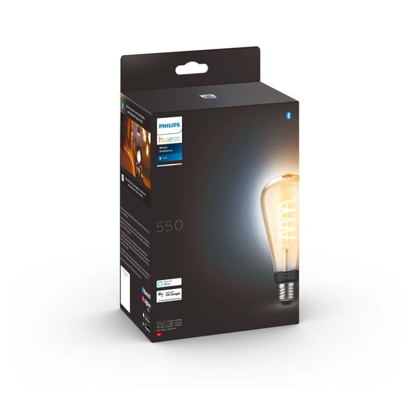 Sa žarnom niti pametna žarulja E27, 7 W White ambiance – Philips Hue-image-3