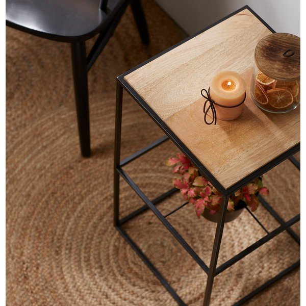 Tepih od prirodne jute Kave Home Dip, ⌀ 100 cm-image-1