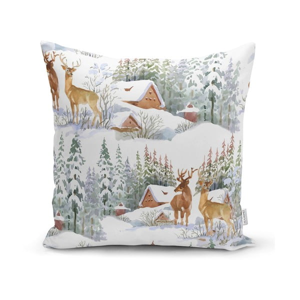 Tekstilna jastučnica s božićnim motivom 43x43 cm - Mila Home