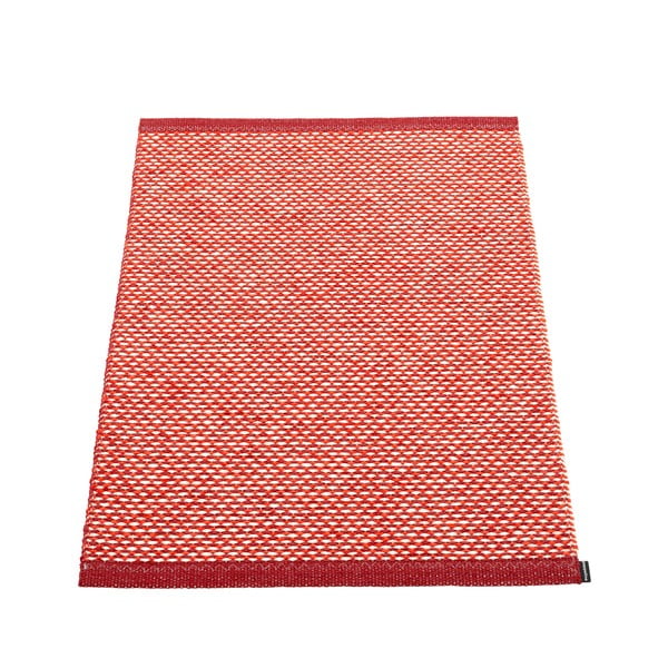 Crveni unutarnji i vanjski tepih 60x85 cm Effi Dark Red – Pappelina