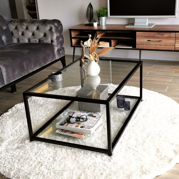 Crni stolić za kavu 60x90 cm Astro - Neostill-image-4