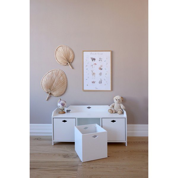 Bijela dječja komoda 99,5x32x48 cm Luca – Cam Cam Copenhagen-image-3