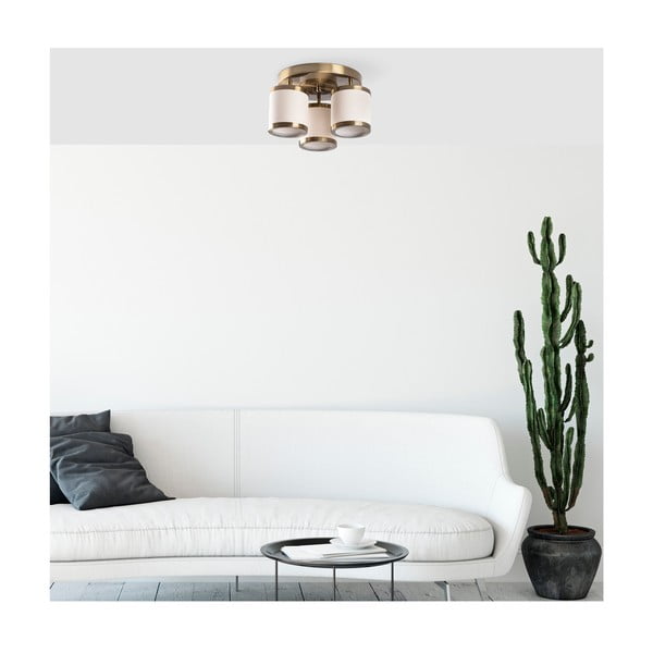 Stropna svjetiljka u brončanoj boji Way – Opviq lights-image-1