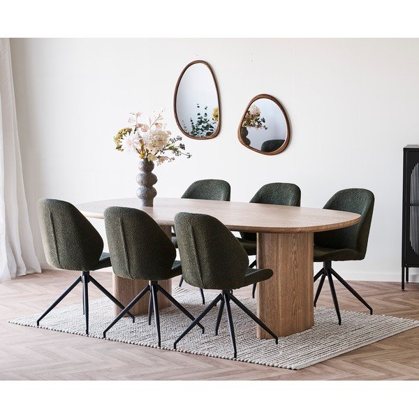 Blagovaonski stol u dekoru jasena 110x210 cm Serra – House Nordic-image-3
