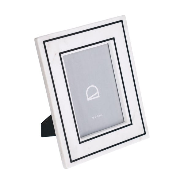 Bijeli kameni stojeći okvir 20x25 cm Vittoria – Kave Home