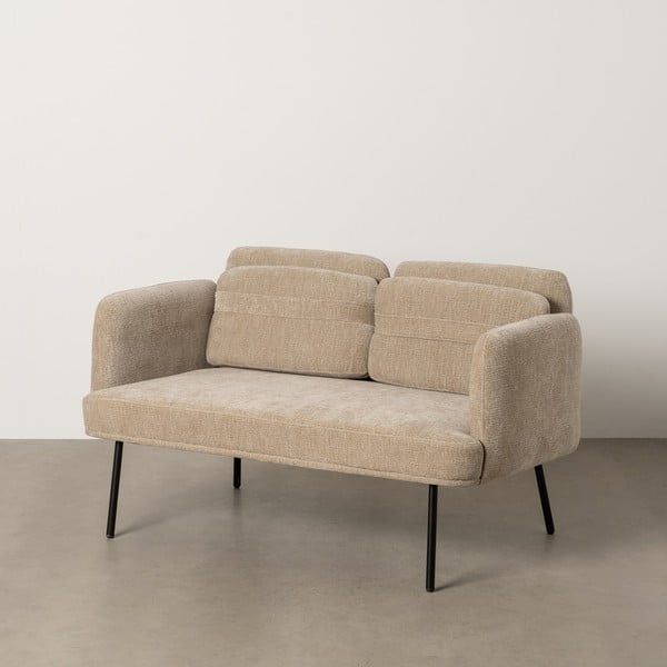 Bež sofa od šenila 127 cm Bind – Ixia-image-1