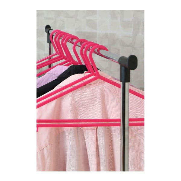 Metalni teleskopski/mobilni stalak za odjeću u srebrnoj boji – Premier Housewares-image-2