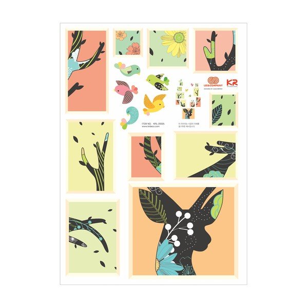 Naljepnica Ambiance Draw Deer-image-2