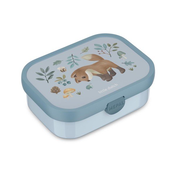 Svijetlo plava plastična dječja kutija za ručak Forest Friends – Mepal