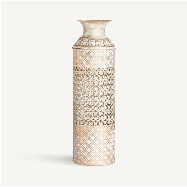 Metalna visoka vaza u zlatnoj boji Jaipur – Burkina