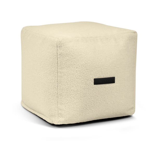 Krem vreća za sjedenje od bouclé tkanine Up! MooG – SLOWDOWN