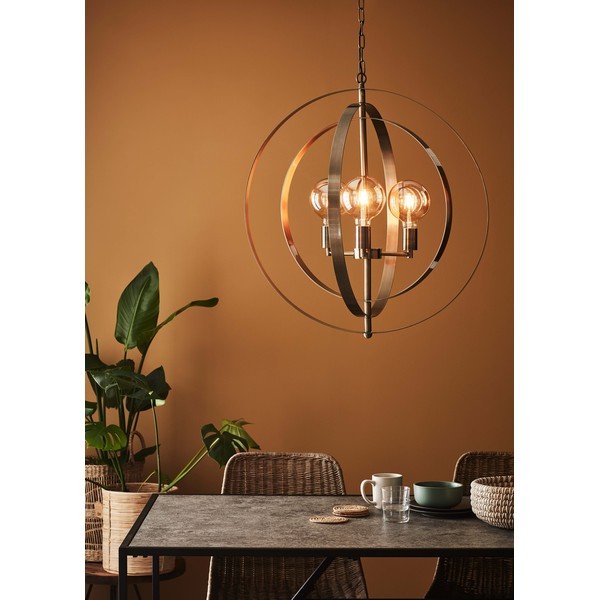 Viseća svjetiljka Markslöjd Orbit Pendant Antique 3L-image-1