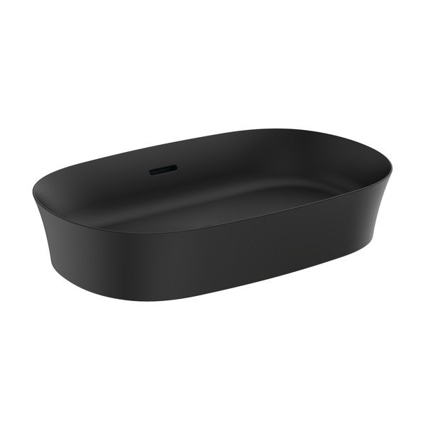 Mat crni keramički umivaonik 60x38 cm Ipalyss – Ideal Standard