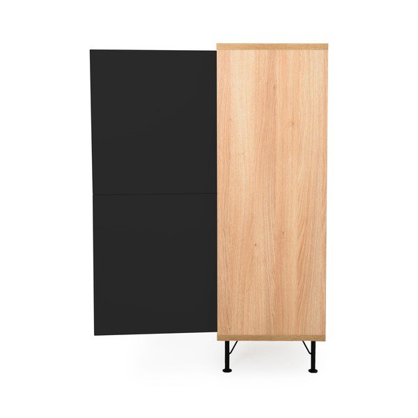 Crna komoda Tenzo Flow, 111 x 137 cm-image-3