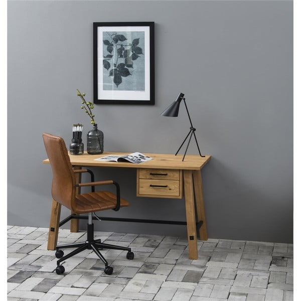 Smeđa uredska stolica Actona Winslow-image-1