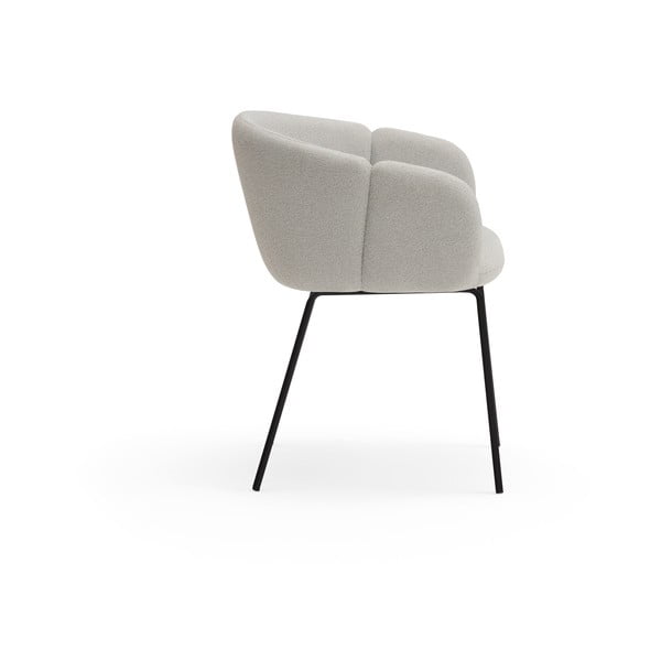 Svijetlo siva podstavljena blagovaonska stolica Add – Teulat-image-3