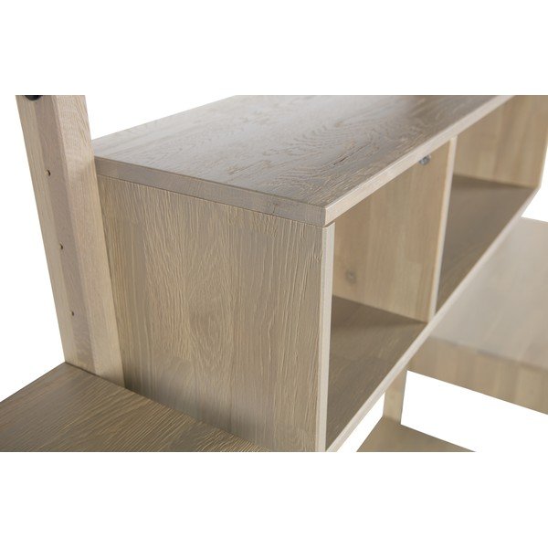 Regal od hrastovine za zidni set WOOOD Gyan-image-1