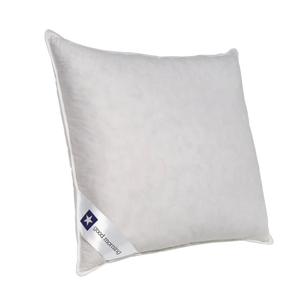 Bijeli jastuk s punjenjem od pačjeg perja i paperja Good Morning Premium, 80 x 80 cm