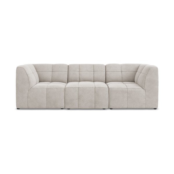 Bež baršunasti sofa 255 cm Aloha – Makamii-image-2