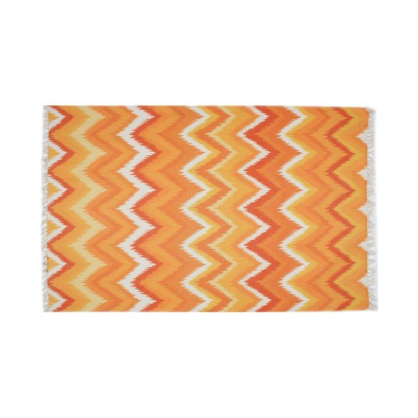 Narančasti tepih Eco Rugs Tribe, 80 x 150 cm-image-2
