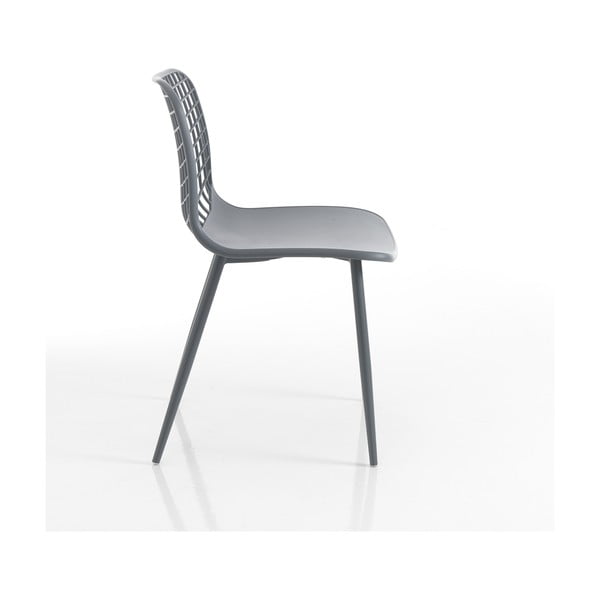 Sive blagovaonske stolice u setu 2 kom Nairobi – Tomasucci-image-2