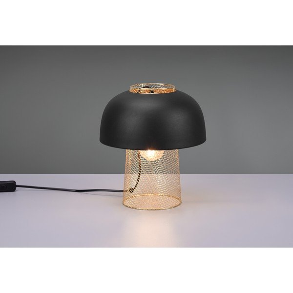 Mat crna metalna stolna lampa (visina 28 cm) Punch – Reality-image-1