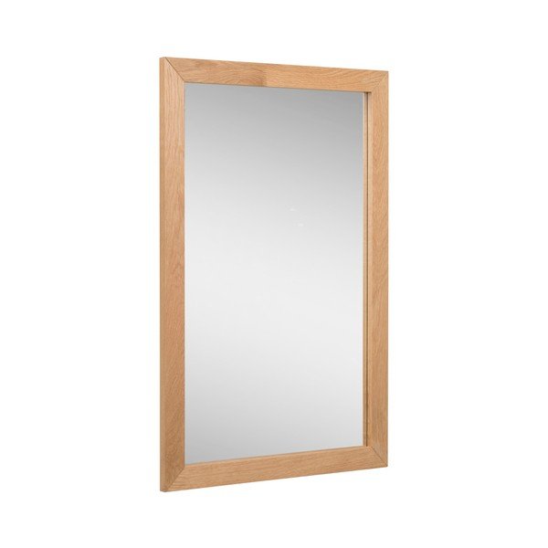 Zidno ogledalo od hrastovine Actona Cavan s hrastovim okvirom-image-1