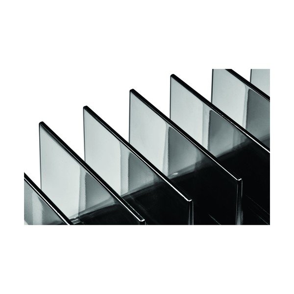 Mat crni kupaonski kozmetički organizator od reciklirane plastike Palette Station - iDesign-image-3