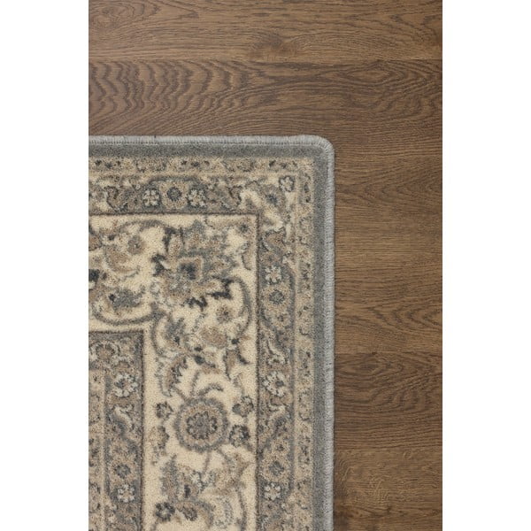 Sivi vuneni tepih 200x300 cm Beatrice – Agnella-image-3