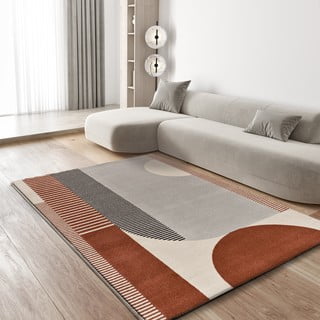 Crveni/sivi tepih 200x290 cm Gaia – Universal