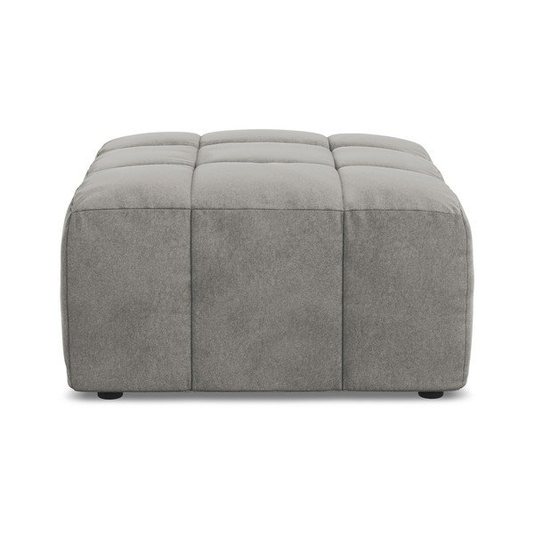 Sivi baršunast tabure Aloha – Makamii