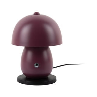 LED stolna lampa mauve ljubičasta s metalnim sjenilom (visina 18 cm) Mono LED – Leitmotiv