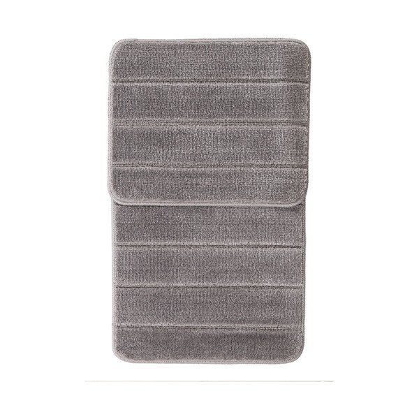 Sive kupaonske prostirke u setu 2 kom 50x80 cm Yeni Cizgli – Foutastic-image-2